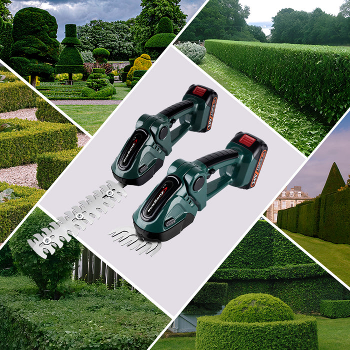 Bolt&Burl™ Cordless 2-in-1 Lawn & Hedge Trimmer